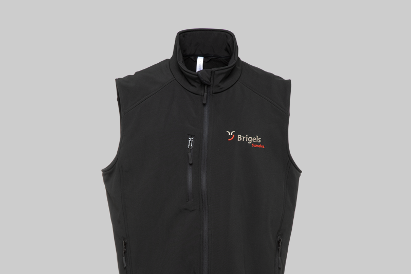 Brigels Gilet Stick Vorderseite