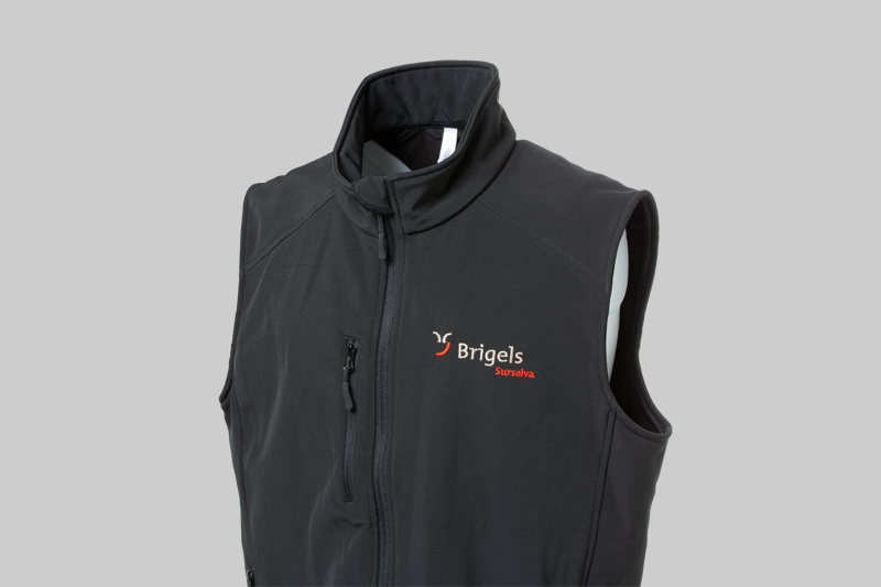 Brigels Vorderseite Stick Gilet