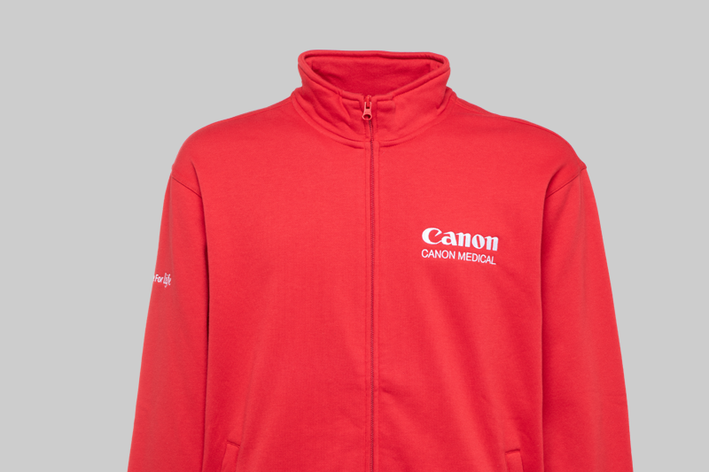 Canon Sweatjacke Stick Vorderseite