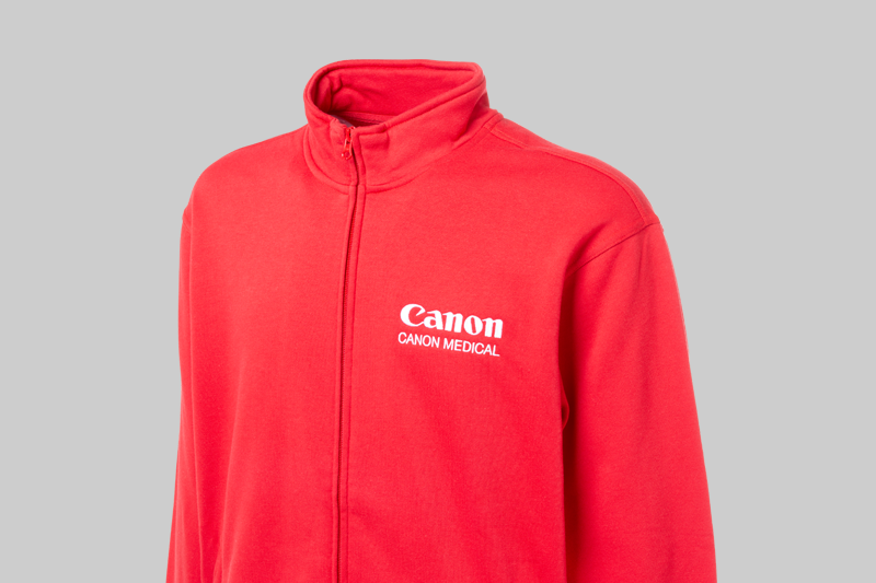 Canon Stick Sweatjacke Vorderseite