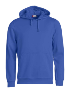 Clique_Basic-Hoddie_Blau_Vorne