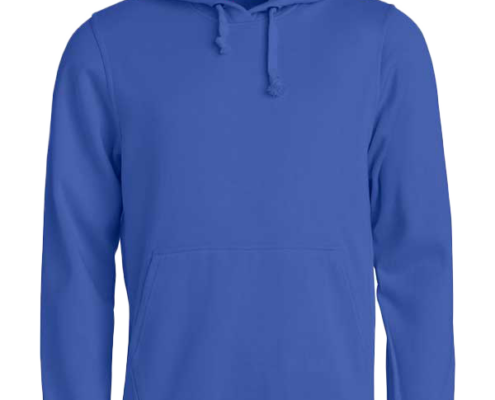 Clique_Basic-Hoddie_Blau_Vorne