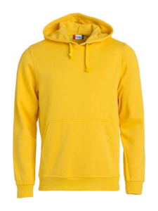 Clique_Basic-Hoddie_Gelb_Vorne