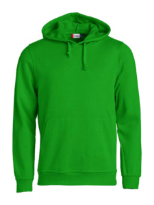 Clique_Basic-Hoddie_Gruen_Vorne