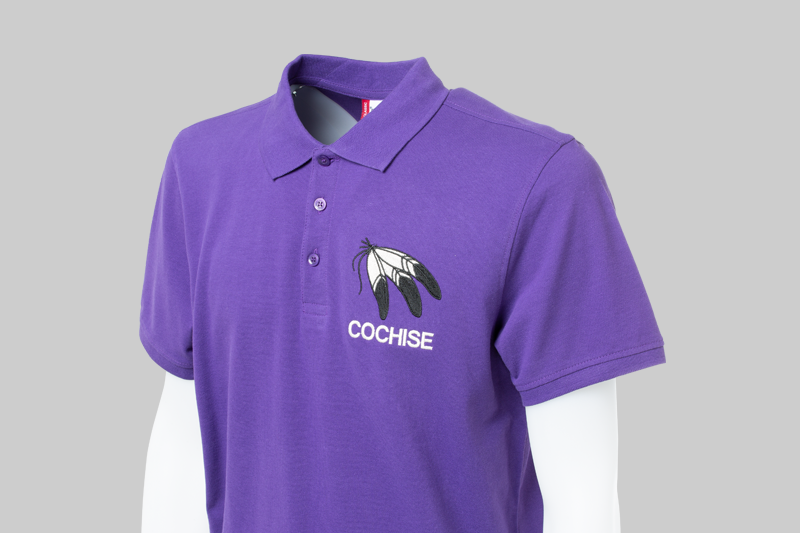 Cochise Stick Poloshirt Vorderseite