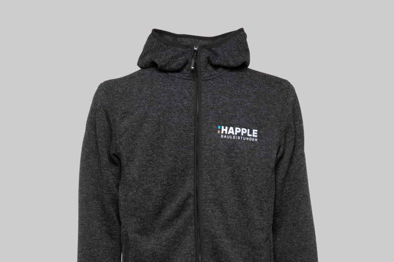 Happle Stick Jacke Vorderseite