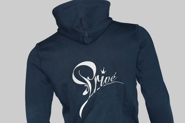 Prive Hoody bestickt