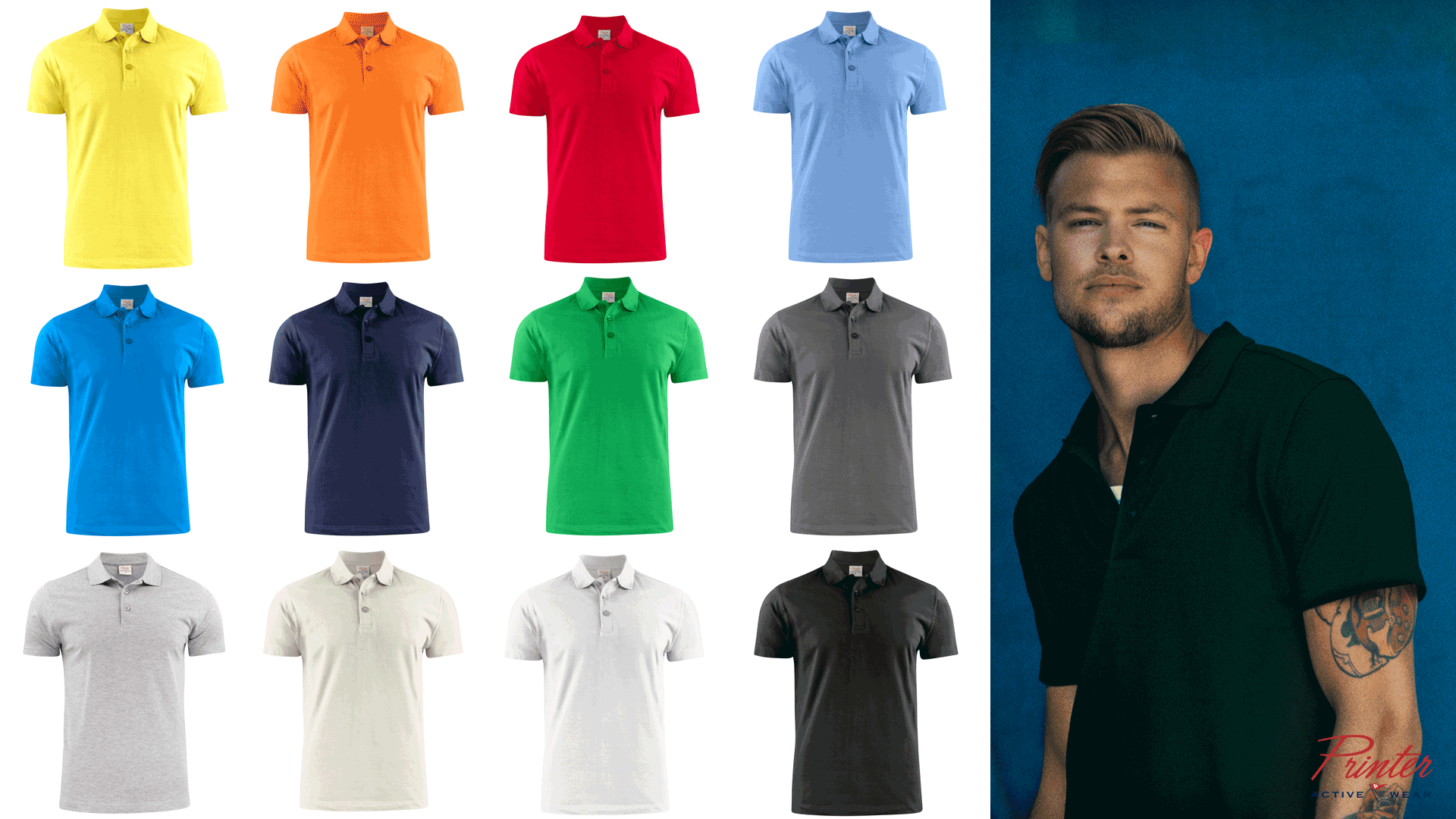 Printer Poloshirt