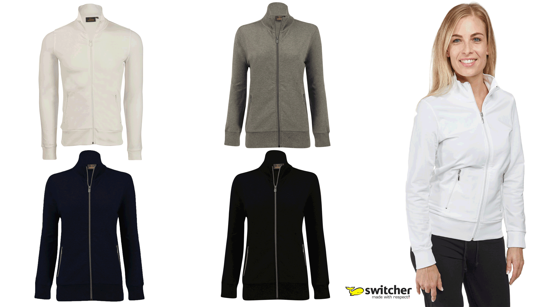 Switcher Sweatjacke Mia