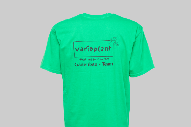 Varioplant Druck T-Shirt Rückseite