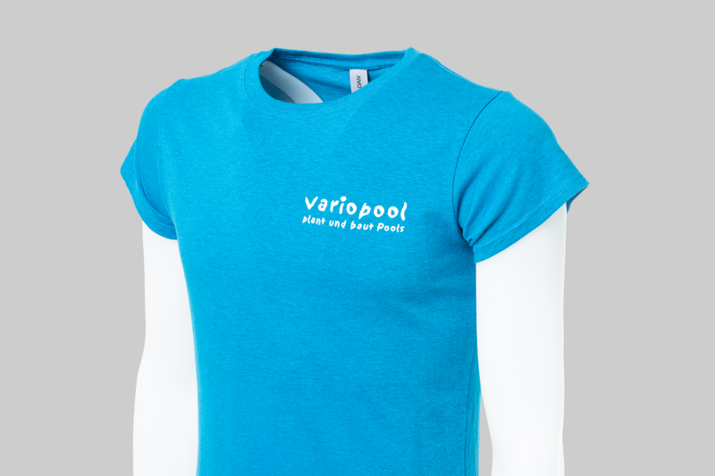 Variopool T-Shirt Druck Vorderseite