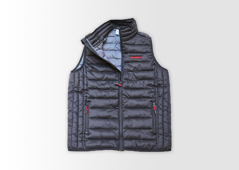 Gilet Besticken Bedrucken Textilien