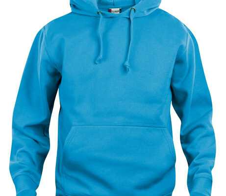 kapuzen hoodie türkis