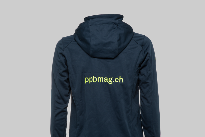 ppbmag Jacke Stick Rückseite