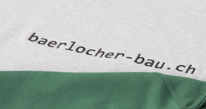 Sweater mit Direktstickerei